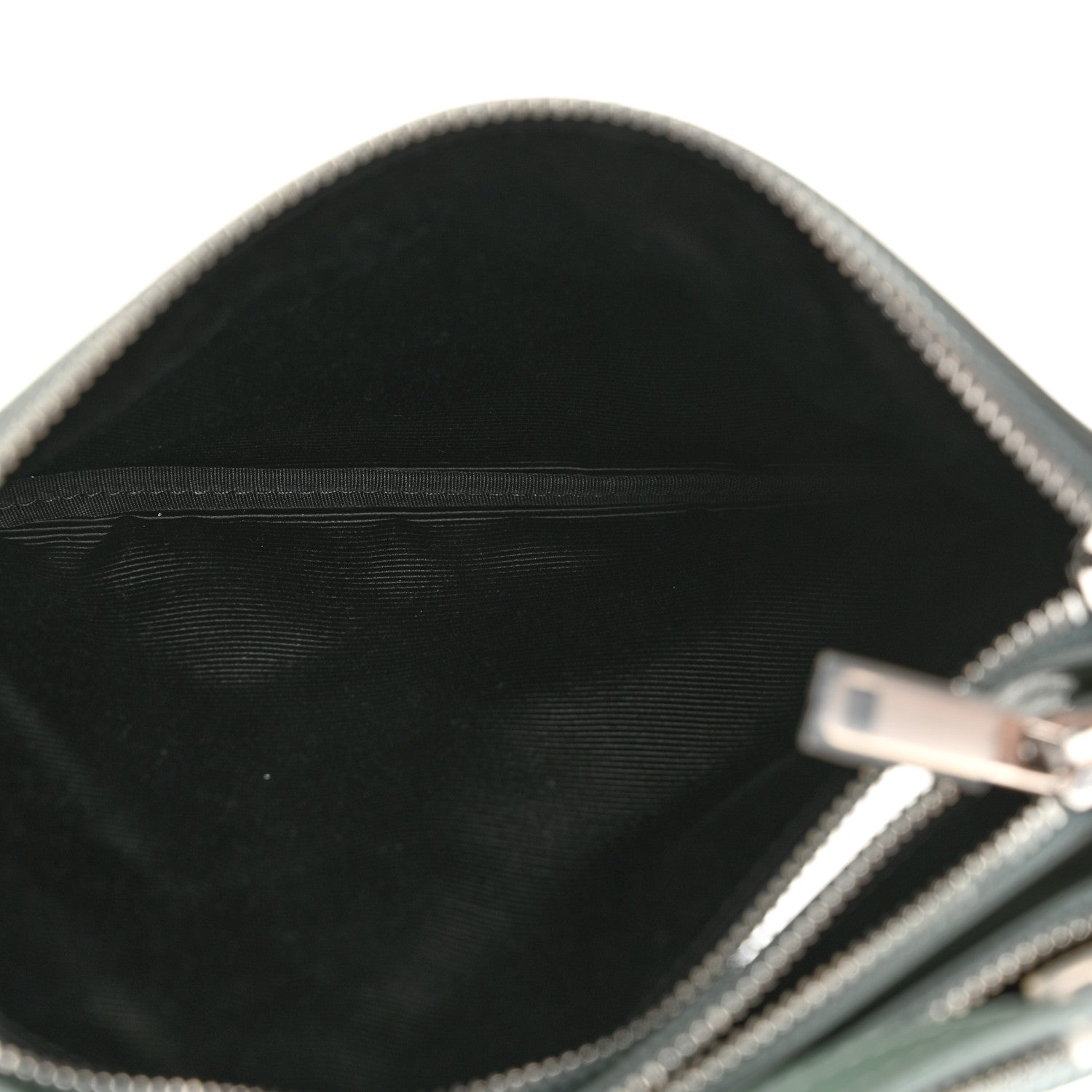 Celine Lambskin Small Trio Crossbody Bag Celadon 7 of 11