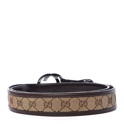 Gucci Monogram Interlocking G Belt 105 42 Brown 3 of 14