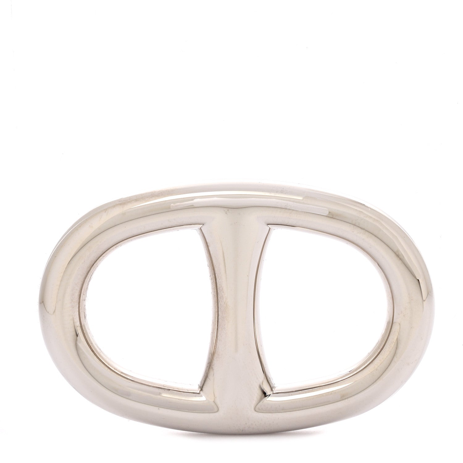 Hermes Palladium Chaine D'Ancre Scarf Ring 1 of 4