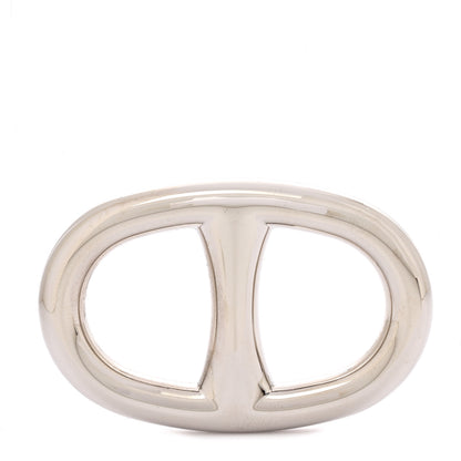 Hermes Palladium Chaine D'Ancre Scarf Ring 1 of 4
