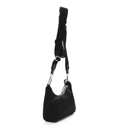 Prada Nylon Re-Edition 2005 Shoulder Bag Black 3 of 10