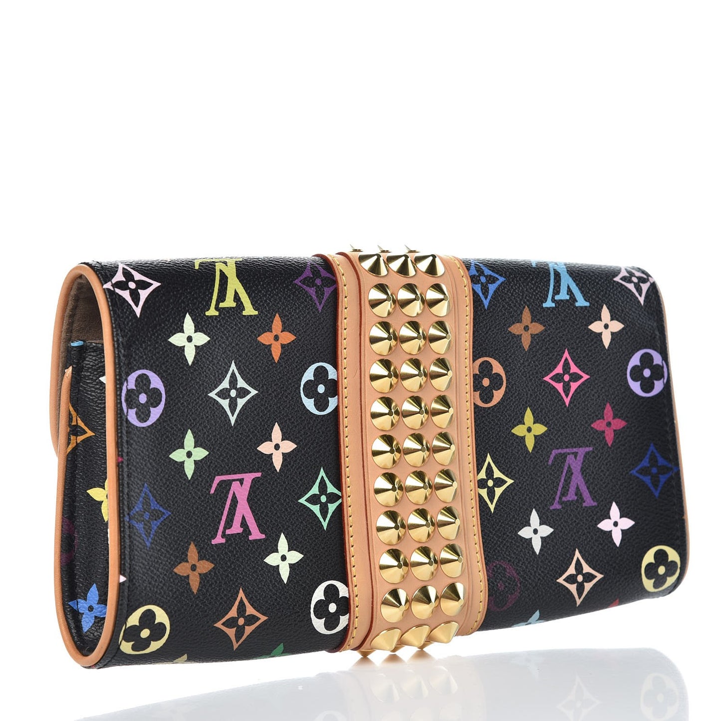 Monogram Multicolor Courtney Clutch Black