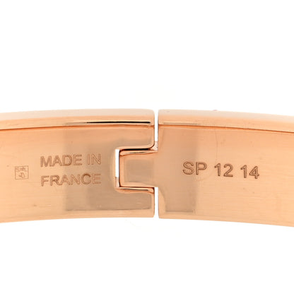 Hermes Enamel Mini Clic Kelly Bracelet PM Creme 4 of 5