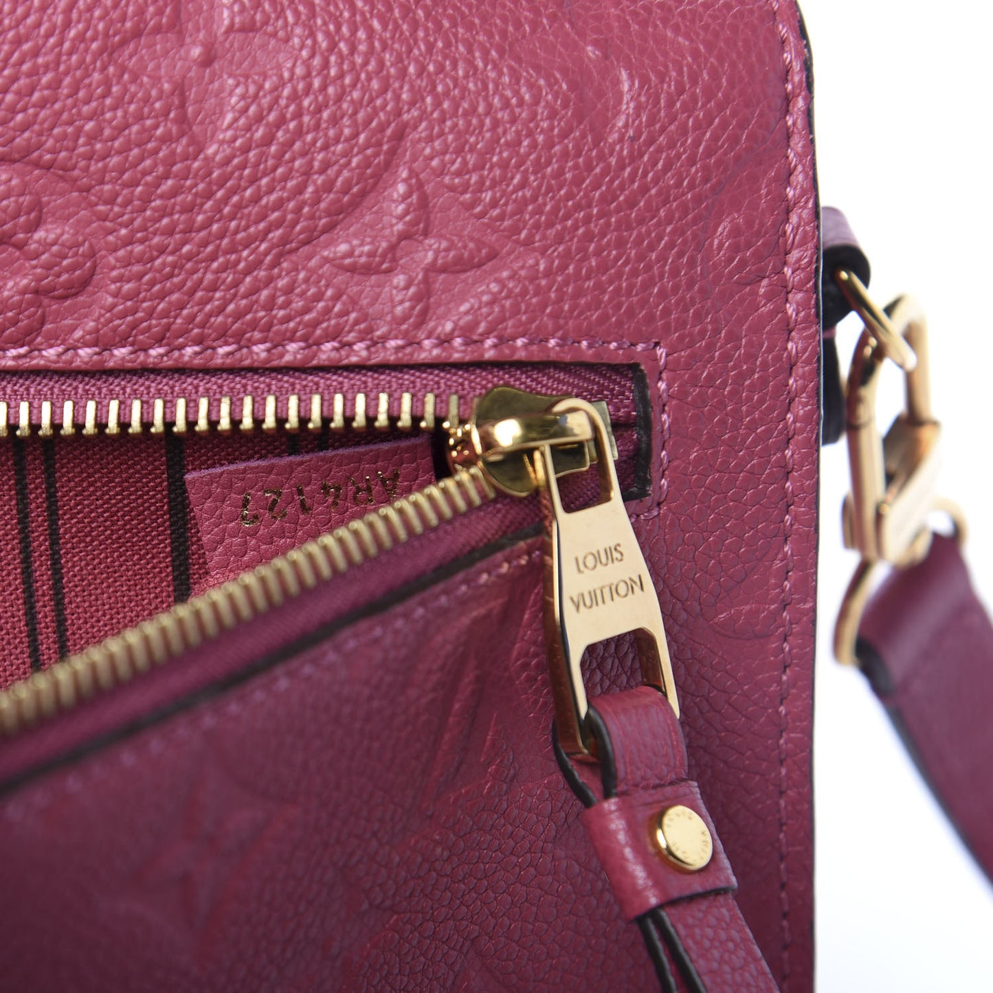 Empreinte Pochette Metis Rose Bruyere