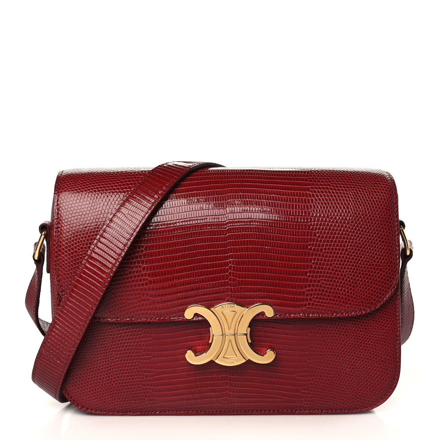 Celine Lizard Medium Triomphe 1 of 9