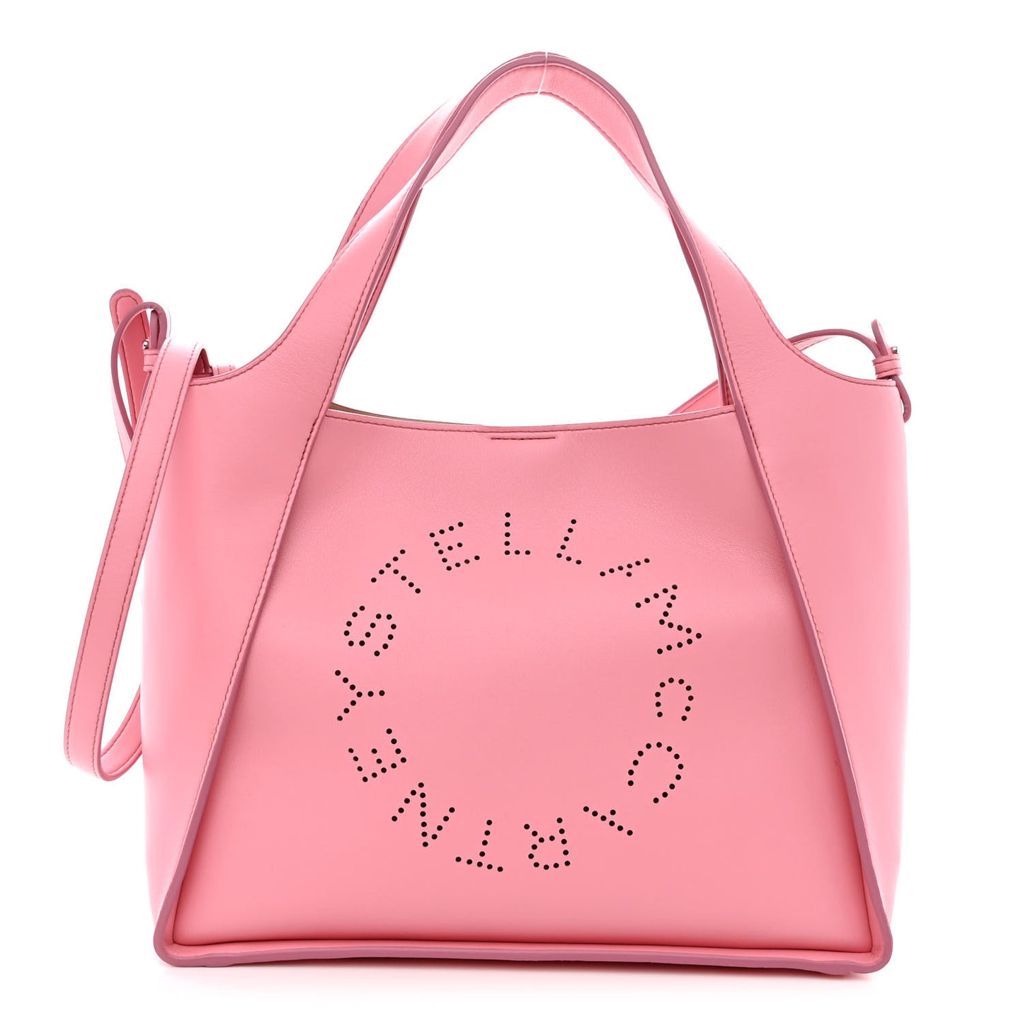 Eco Alter Nappa East West Perforated Tote Pink