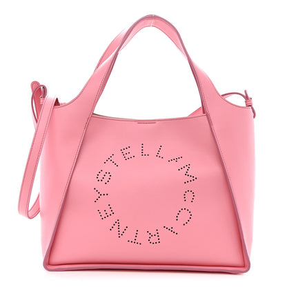 Stella McCartney Eco Alter Nappa East West Perforated Tote Pink 3 of 12