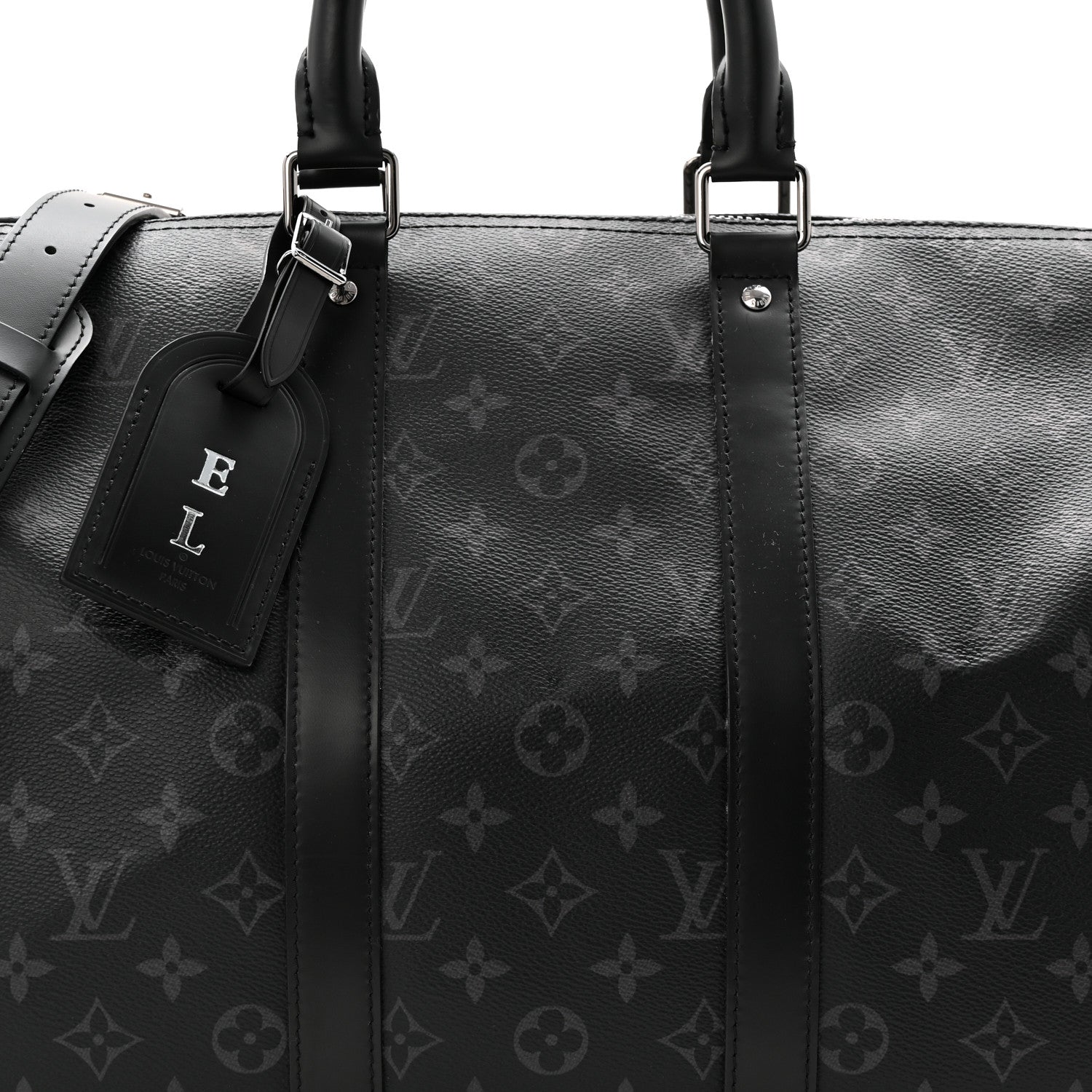 Louis Vuitton Monogram Eclipse Keepall Bandouliere 45 6 of 10