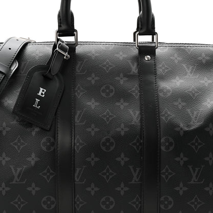 Louis Vuitton Monogram Eclipse Keepall Bandouliere 45 6 of 10