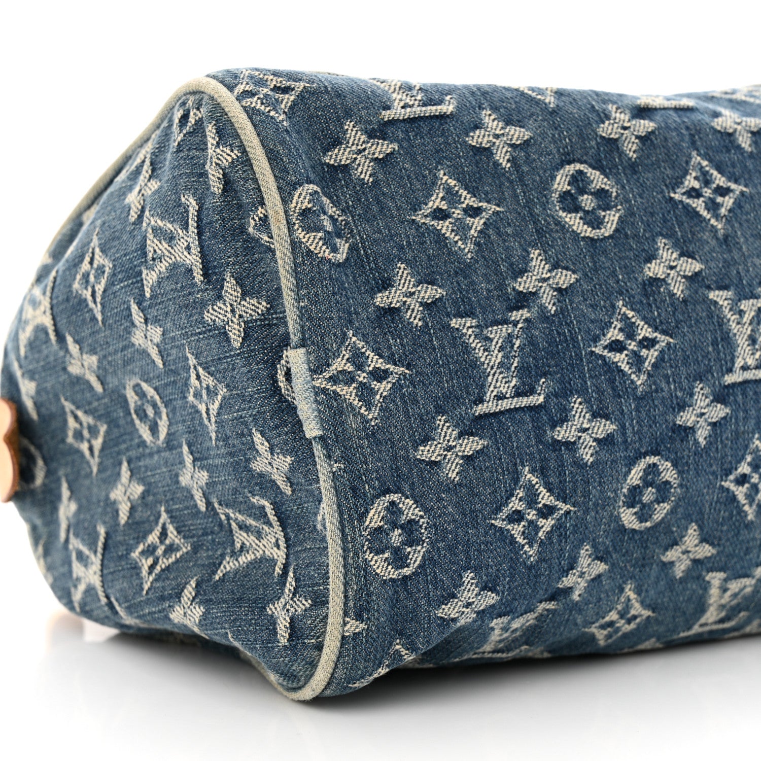 Louis Vuitton Monogram Denim Neo Speedy Blue 9 of 14