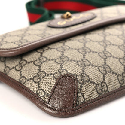 Gucci GG Supreme Monogram Neo Vintage Web Belt Bag Brown 8 of 9