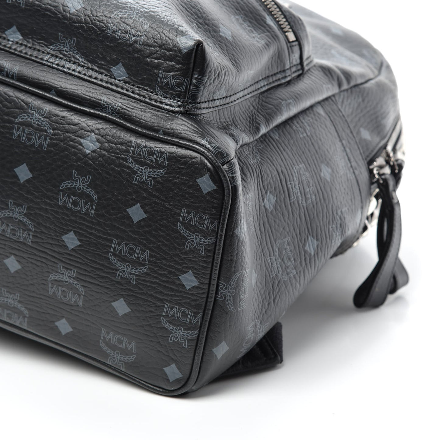 Visetos Studded Medium Backpack Black