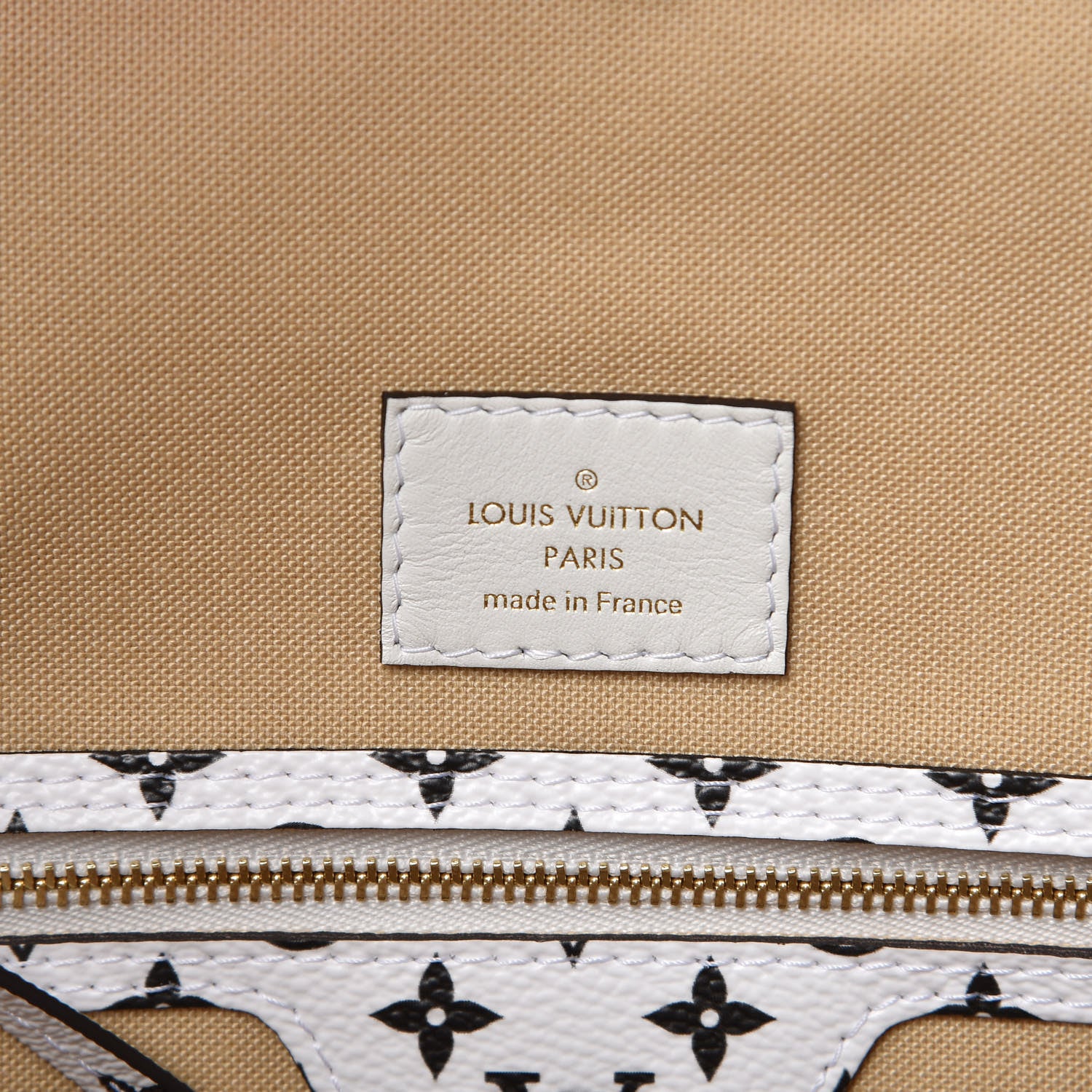 Louis Vuitton Monogram Giant Neverfull MM Kaki 7 of 11