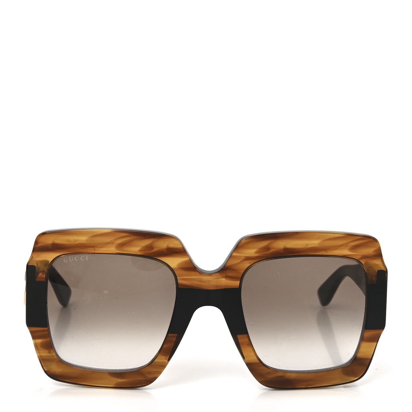 Square Frame GG0178S Sunglasses Havana