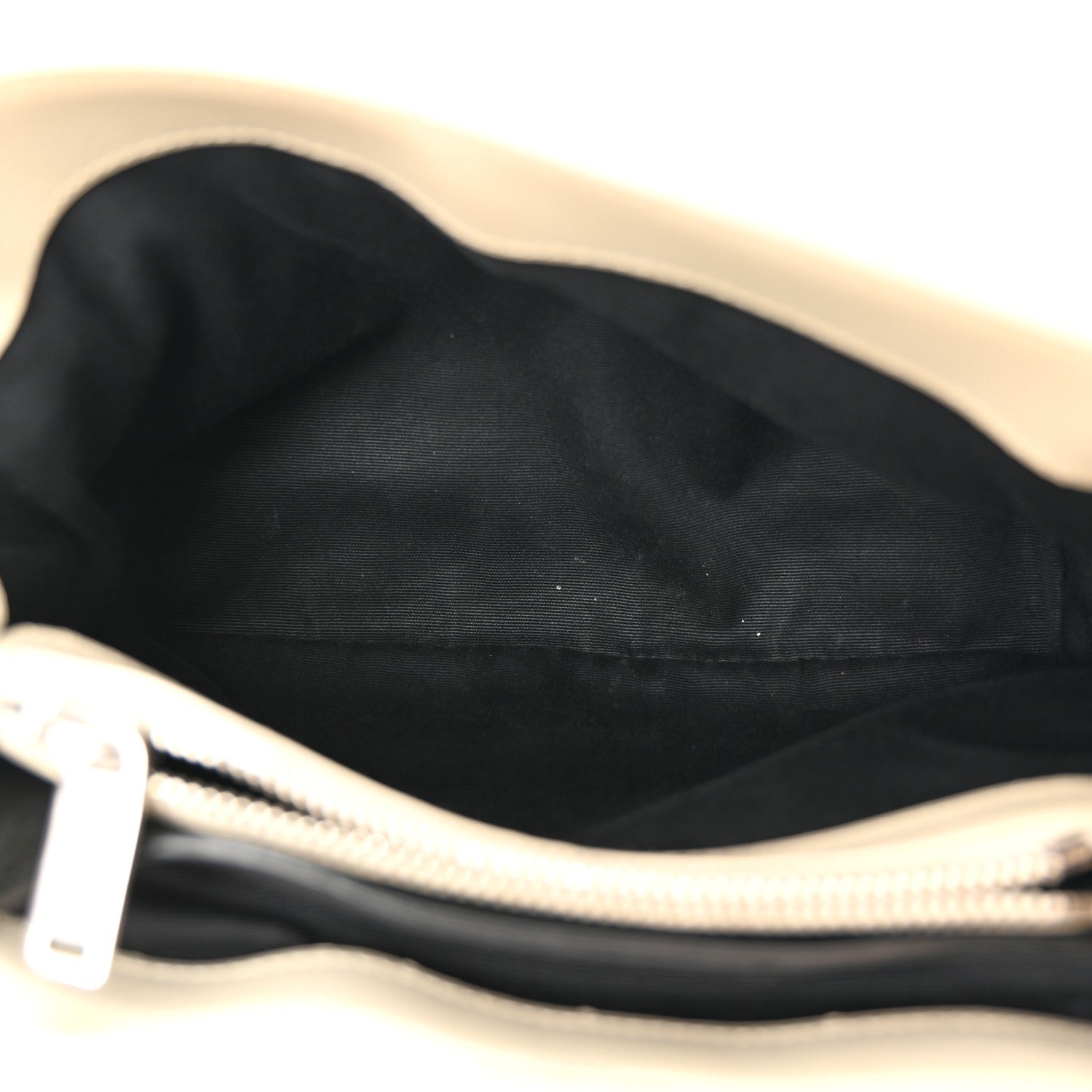 Saint Laurent Calfskin Y Quilted Monogram Small Loulou Chain Satchel Blanc Vintage 5 of 13