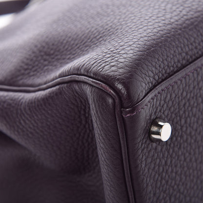 Hermes Togo Kelly Retourne 35 Raisin 47 of 51