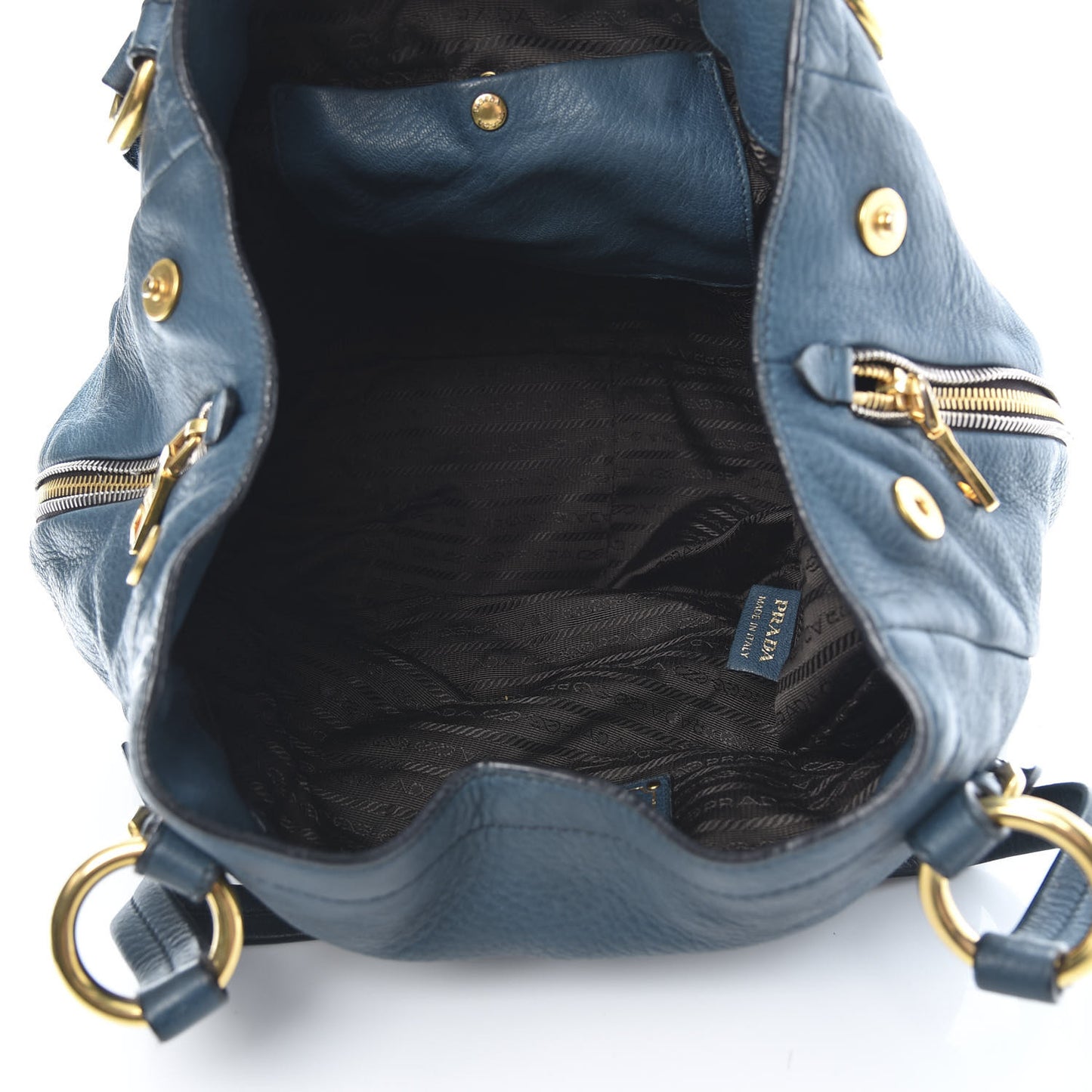 Vitello Daino Expandable Shoulder Bag