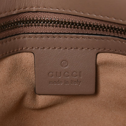 Gucci Calfskin Matelasse Small GG Marmont Shoulder Bag Porcelain Rose 6 of 11