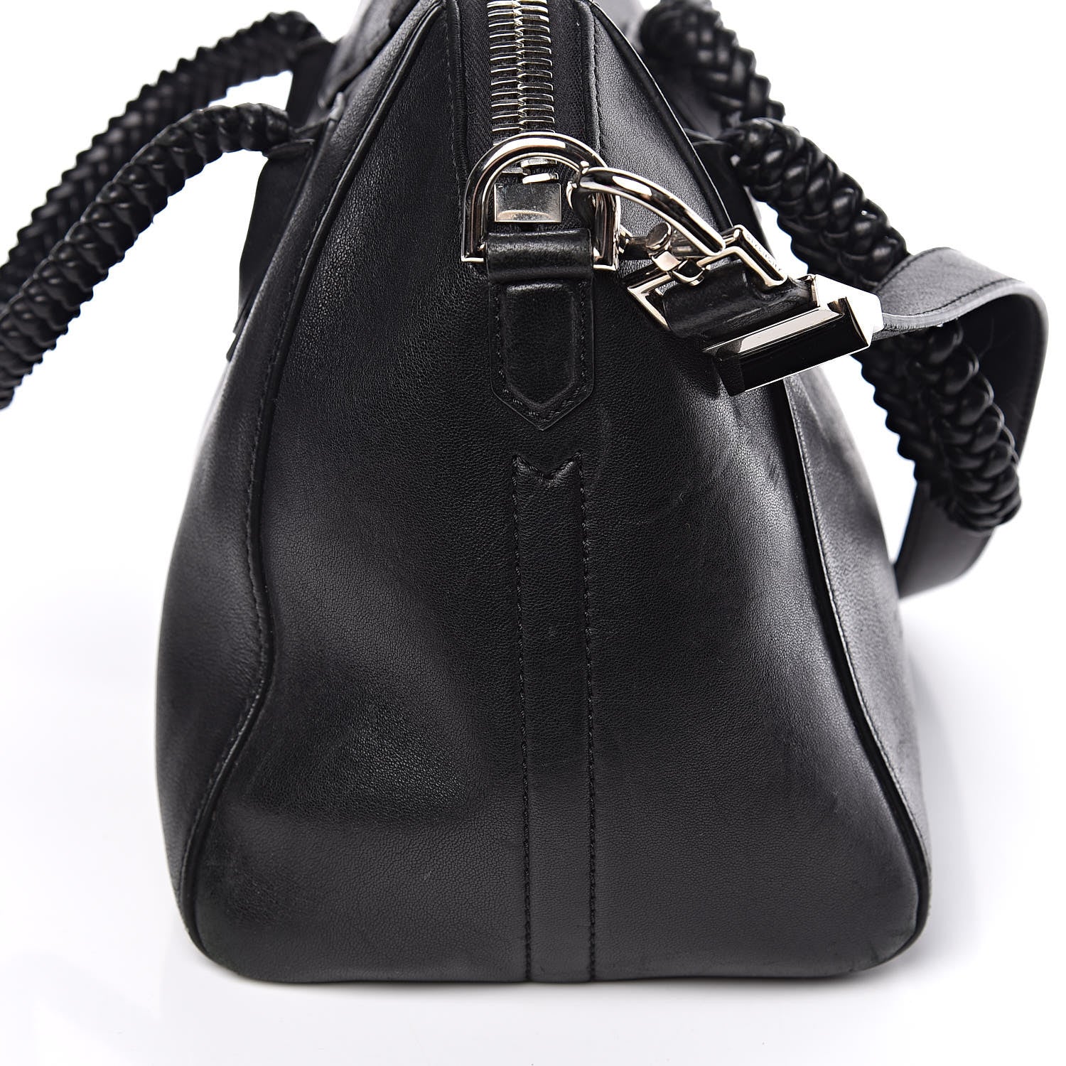 Givenchy Calfskin Braid Small Antigona Black 18 of 22