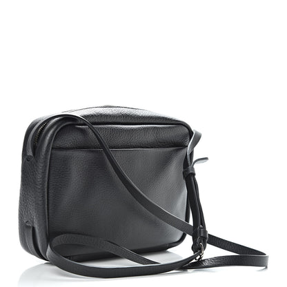 Balenciaga Calfskin Logo S Everyday Camera Bag Black 3 of 10