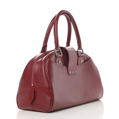 Louis Vuitton Epi Bowling Montaigne GM Rubis 3 of 17