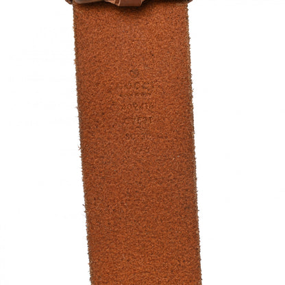 Gucci Faded Calfskin Double G Belt 80 32 Cuir 3 of 7