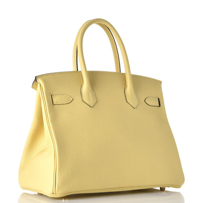 Hermes Togo Birkin 30 Jaune Poussin 3 of 36