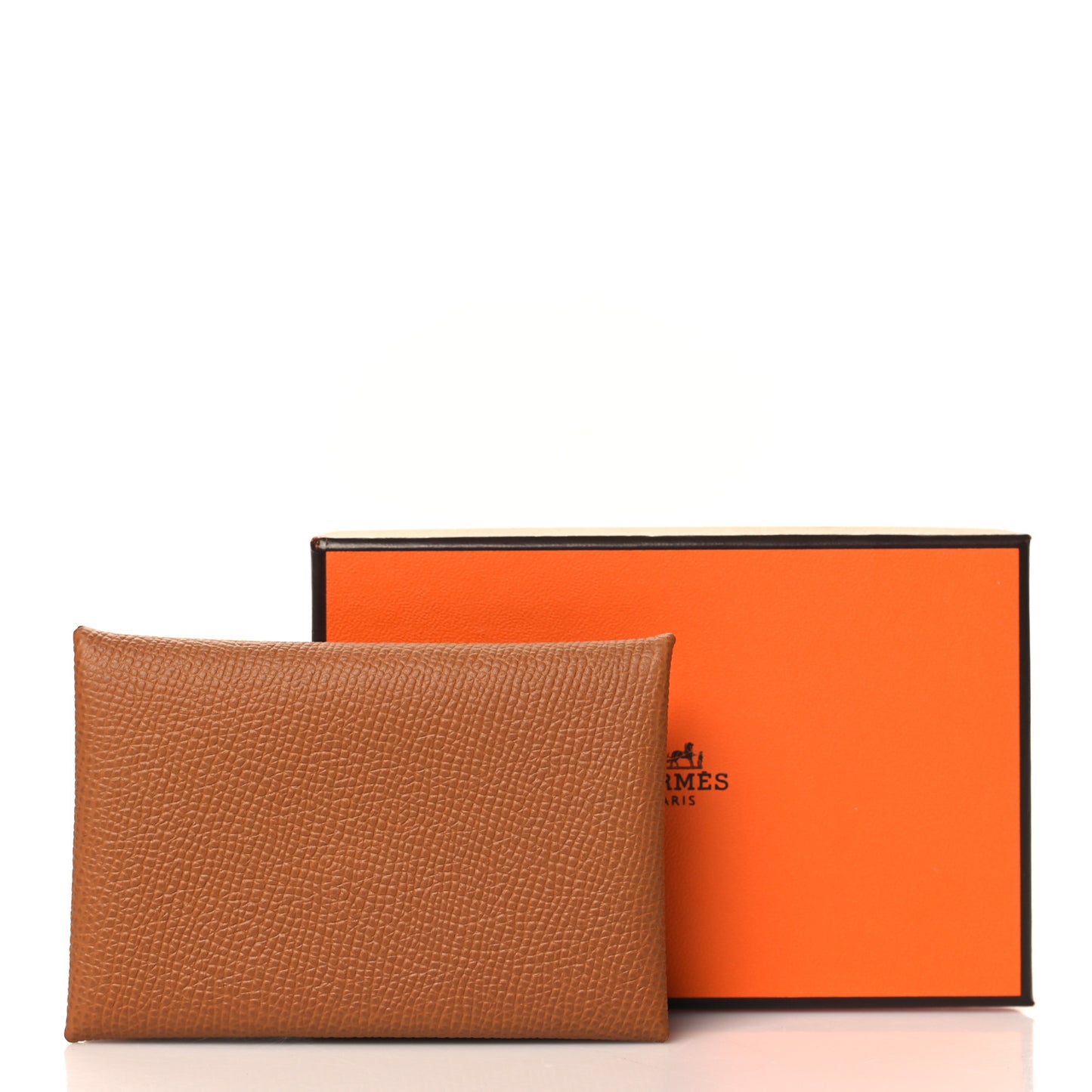 Epsom Calvi Card Case Gold