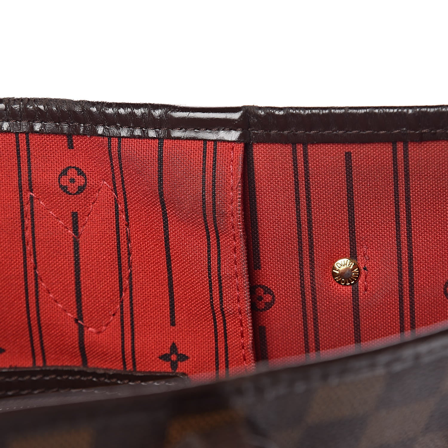 Louis Vuitton Damier Ebene Neverfull MM 9 of 23