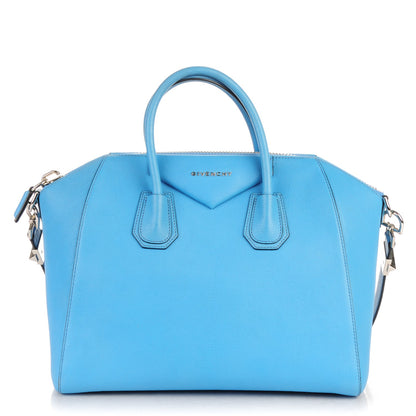 Givenchy Sugar Goatskin Medium Antigona Mineral Blue 1 of 7