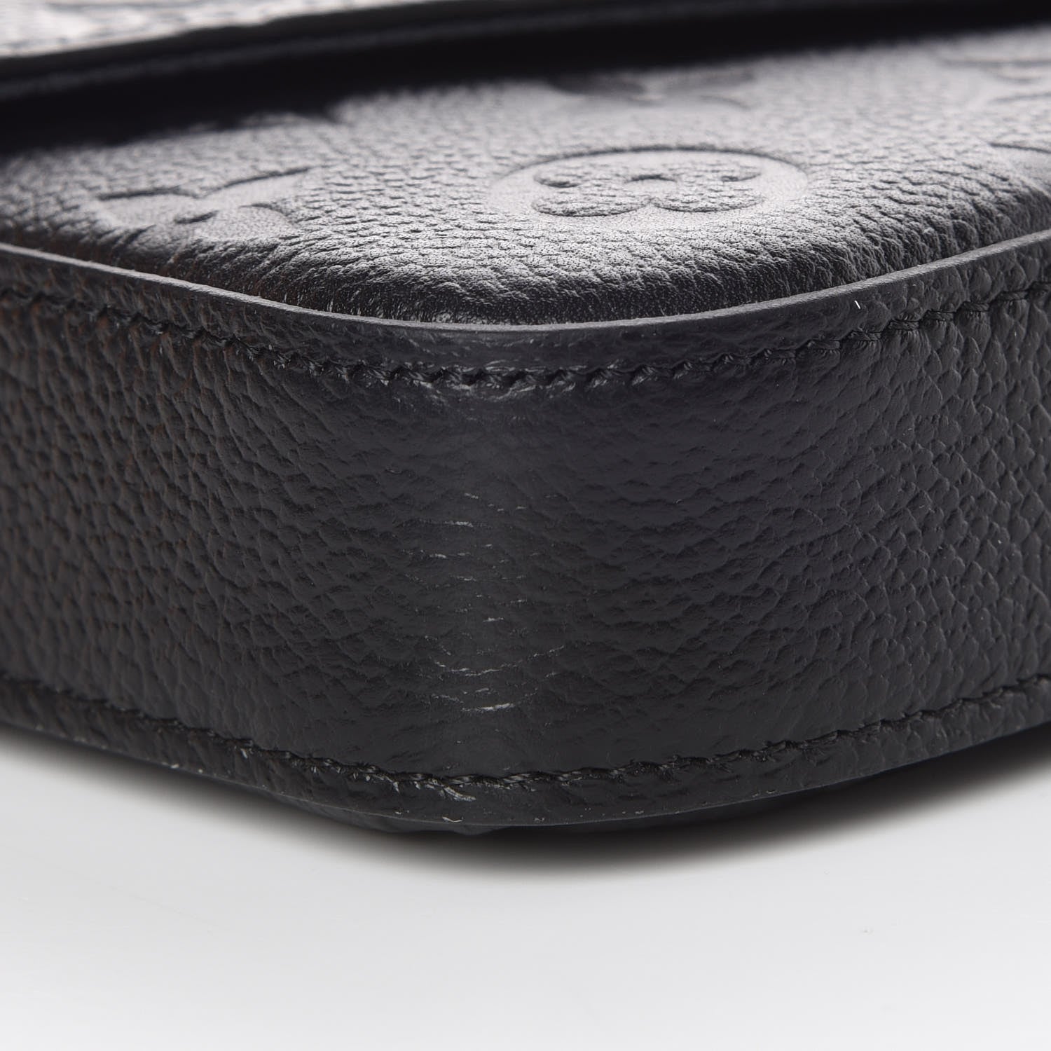 Louis Vuitton Empreinte Pochette Felicie Chain Wallet Black 8 of 10