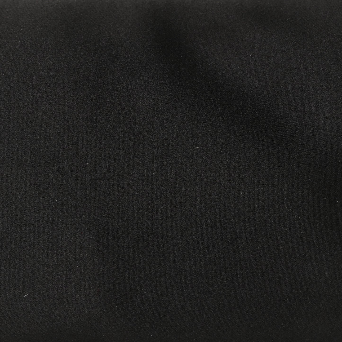 Satin Crystal Heiress Pouch Black