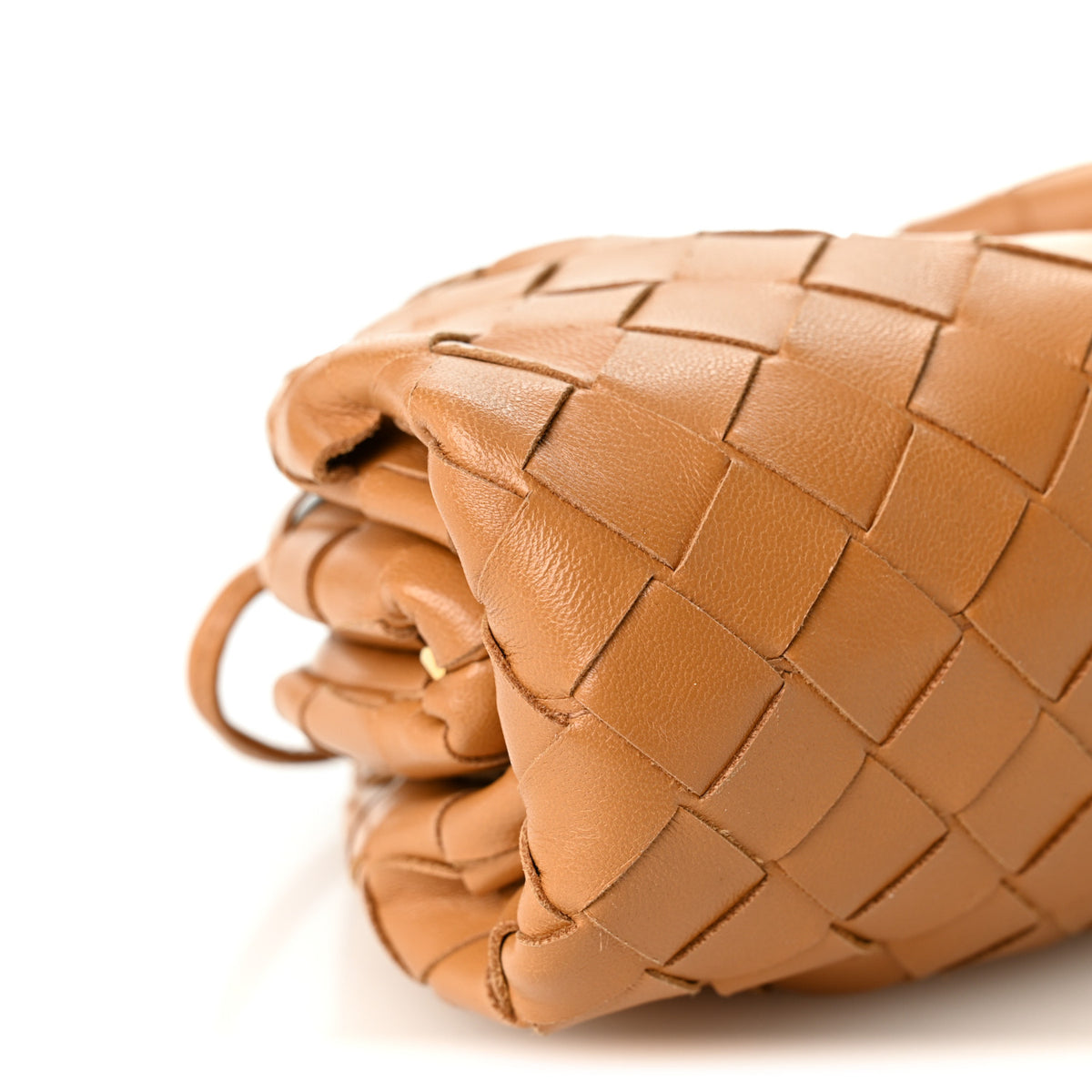 Bottega Veneta Nappa Intrecciato The Mini Pouch Carmel 9 of 10