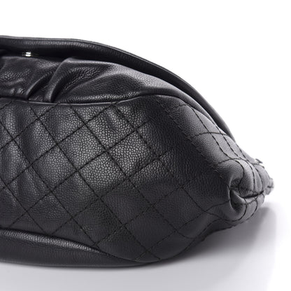 Chanel Caviar Half Moon Large Flap Black 7 of 10
