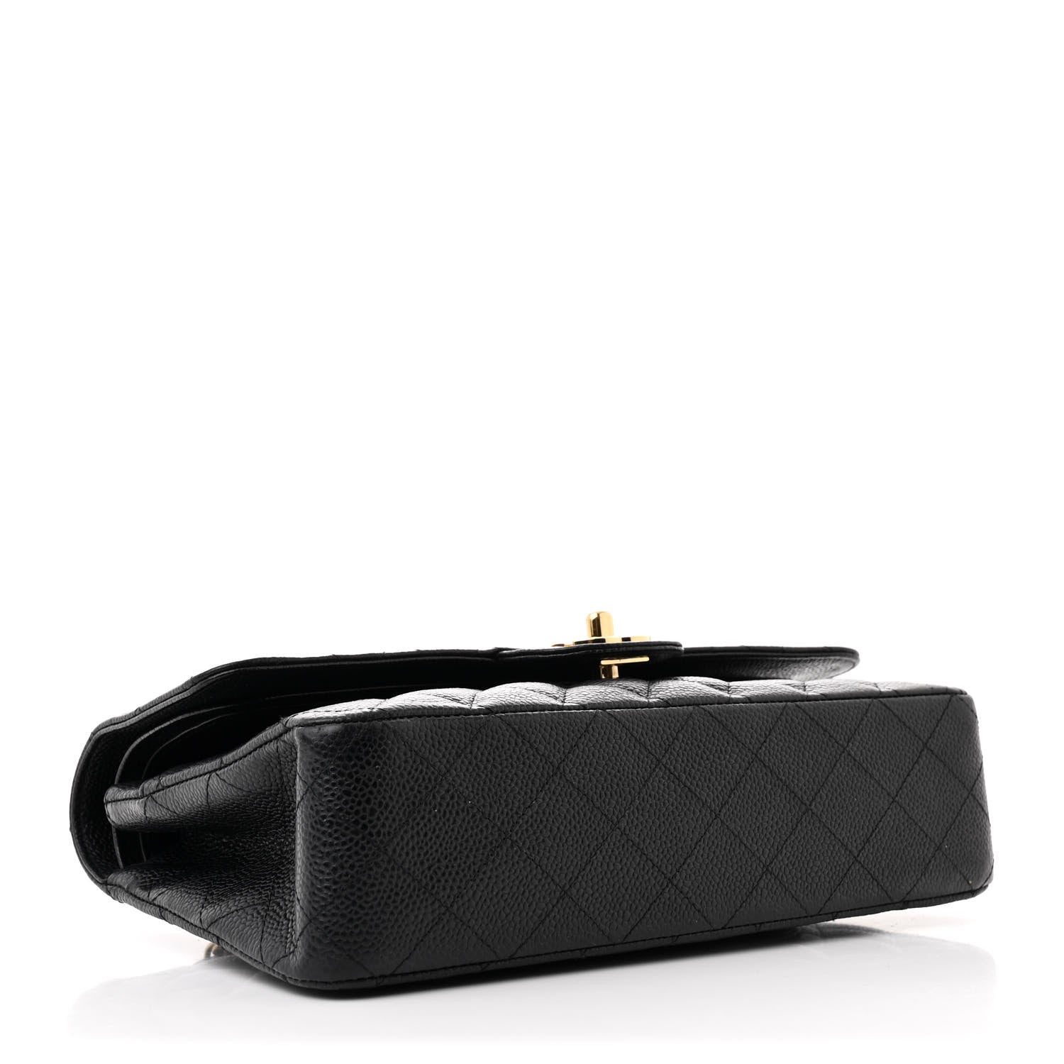 Chanel Caviar Quilted Medium Double Flap Black 4 of 10