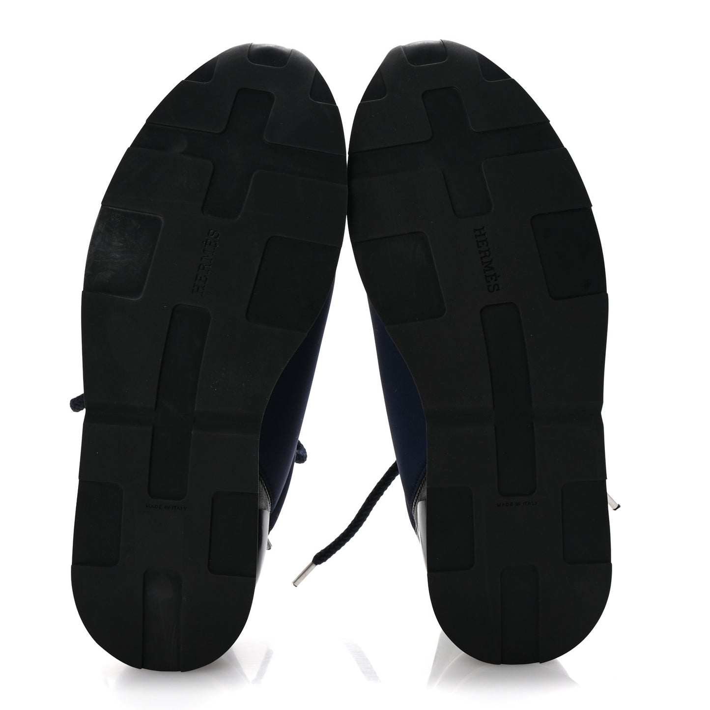 Technical Canvas Mens Miles Sneakers 40 Marine Black