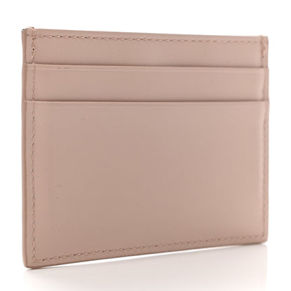 Dolce & Gabbana Calfskin Baroque Logo Card Holder Pale Pink 3 of 7