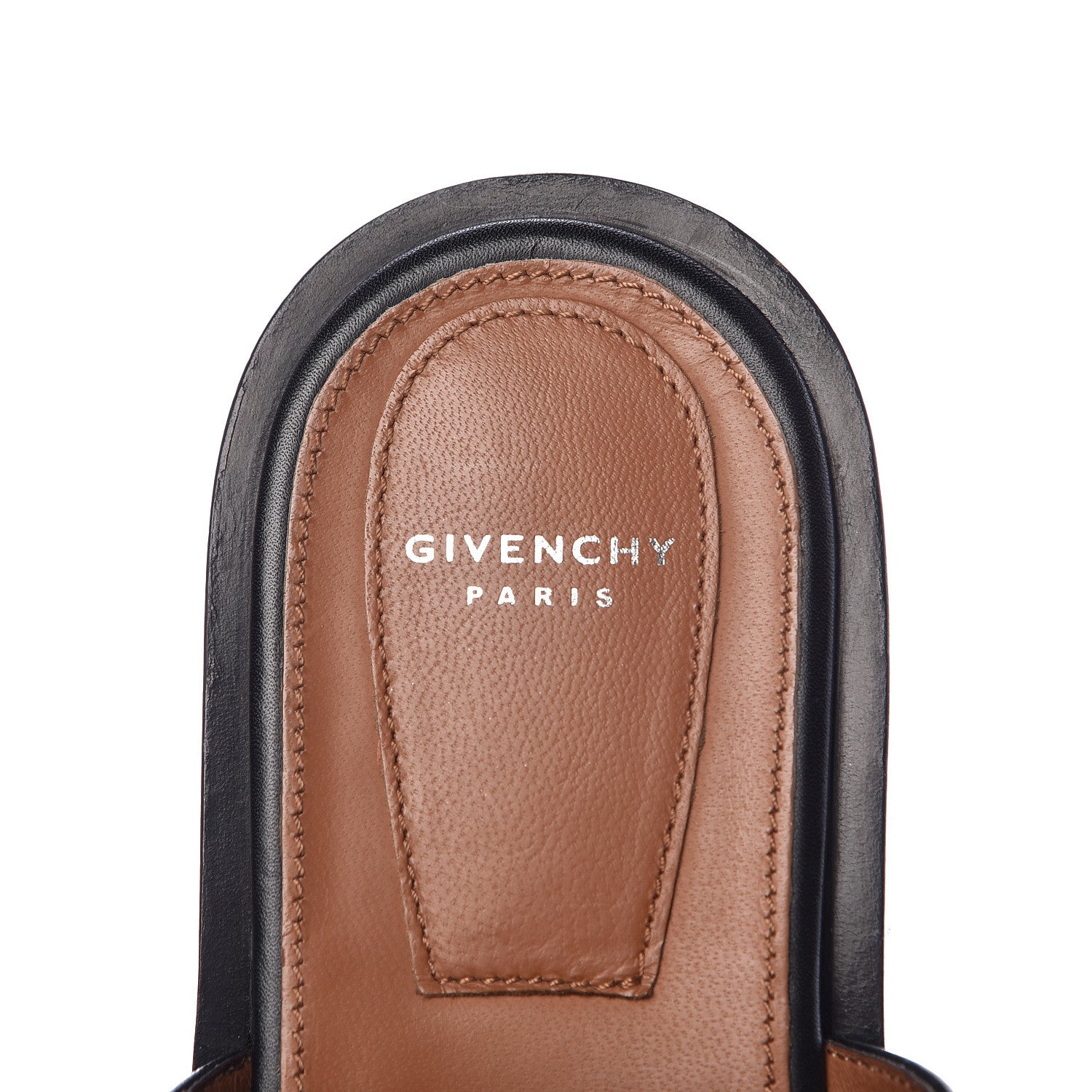 Givenchy Calfskin Chain Strap Mule 37 Black 6 of 9