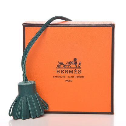 Hermes Milo Lambskin Notebook Page Marker Carmencita PM Malachite 4 of 4
