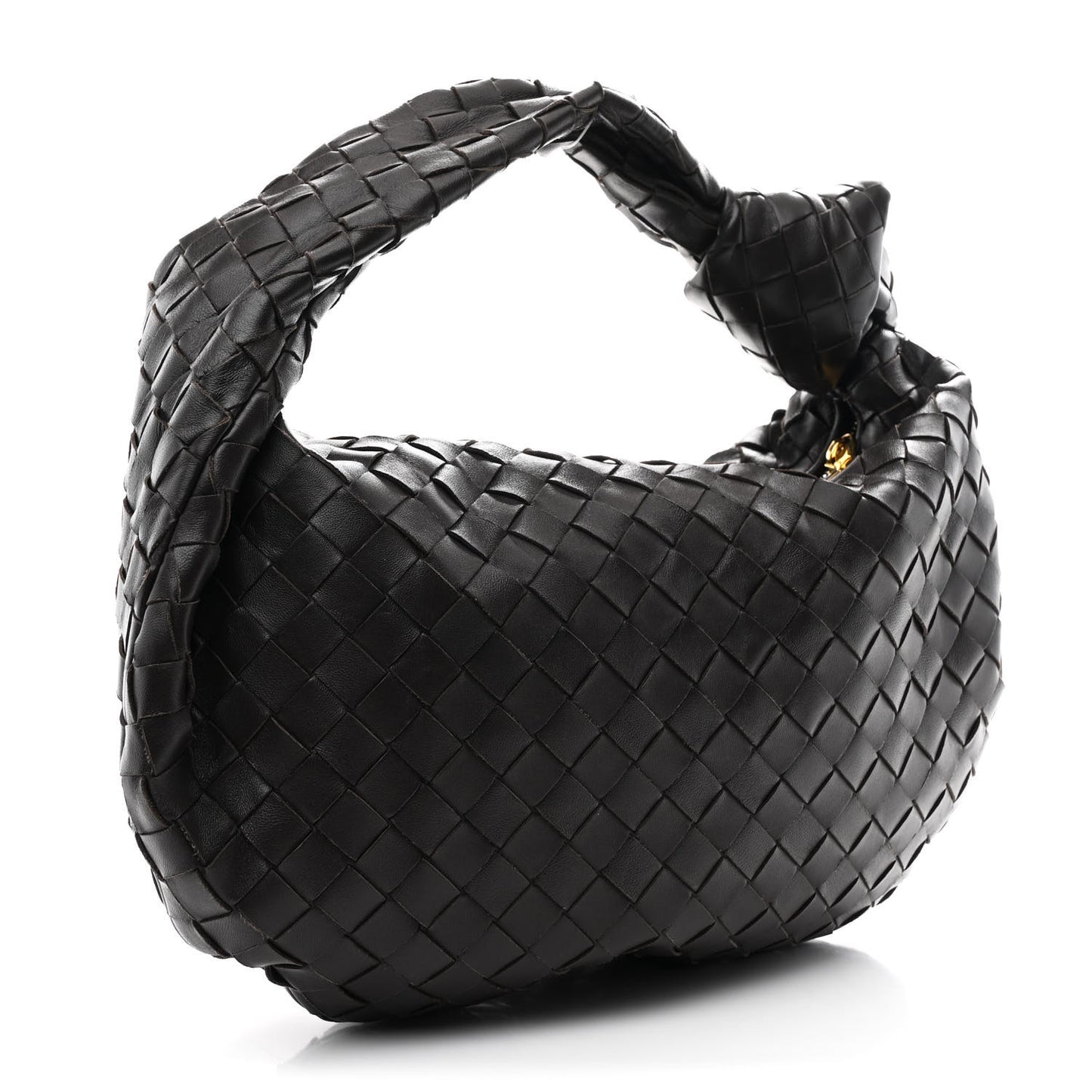 Nappa Intrecciato Teen Jodie Hobo Fondant