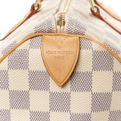 Louis Vuitton Damier Azur Speedy 30 9 of 12