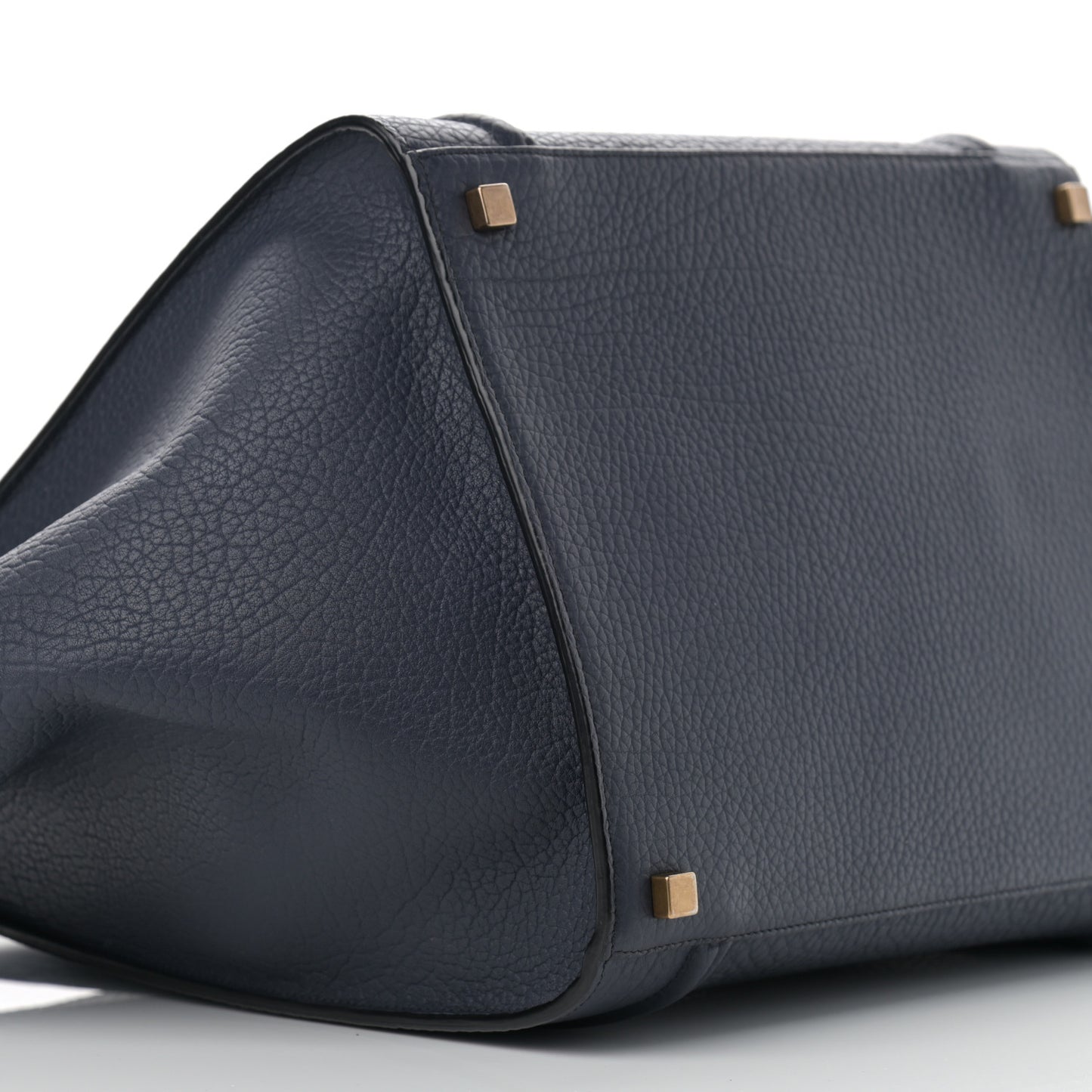 Bullhide Calfskin Medium Phantom Luggage Navy Blue