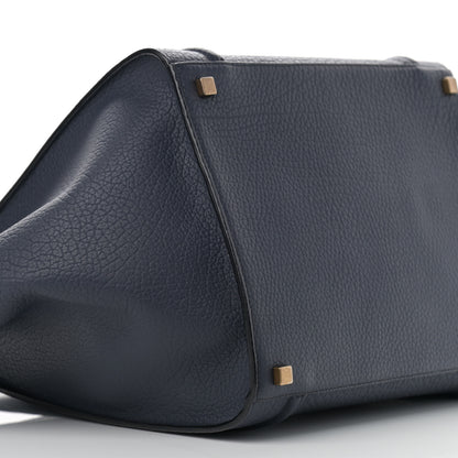 Celine Bullhide Calfskin Medium Phantom Luggage Navy Blue 9 of 11