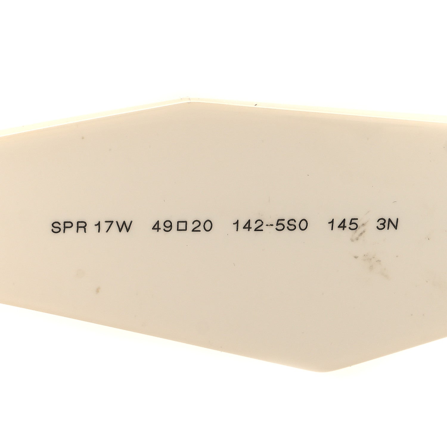 Prada Acetate Symbole Sunglasses SPR 17W White 6 of 7