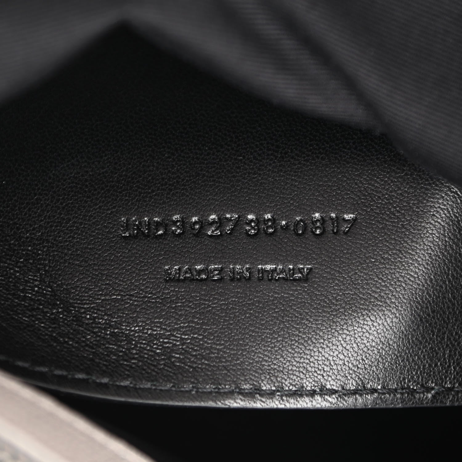 Saint Laurent Sheepskin Matelasse Chevron Monogram Large College Satchel Souris 9 of 12