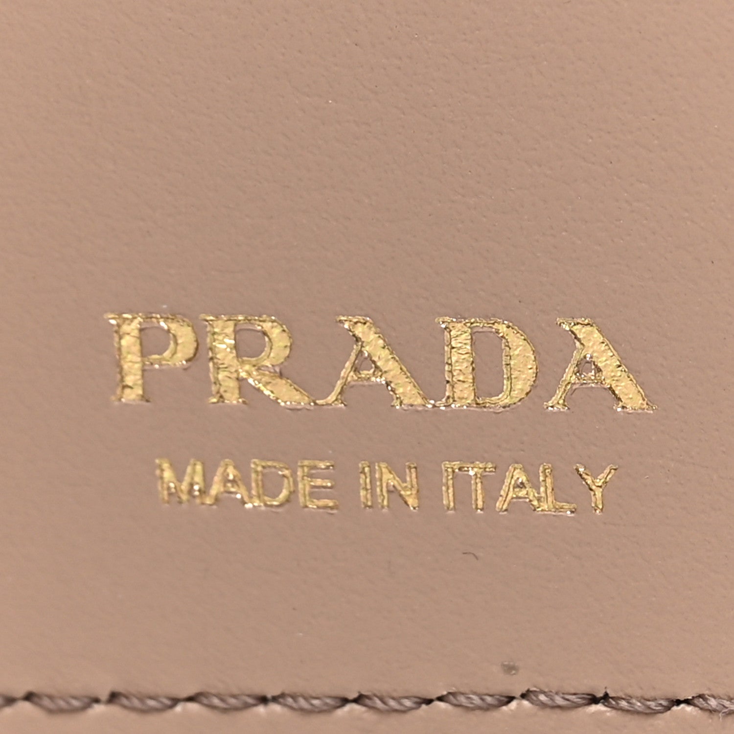 Prada Vitello Daino Zip Wallet Cammeo 6 of 7