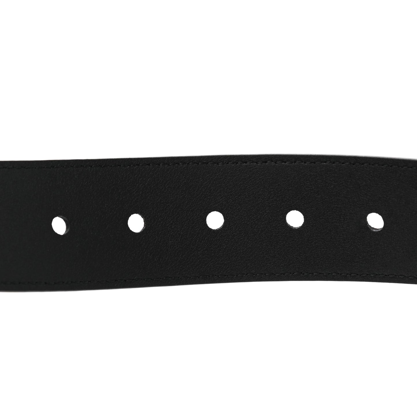 Rubber Guccissima Belt 95 38 Black