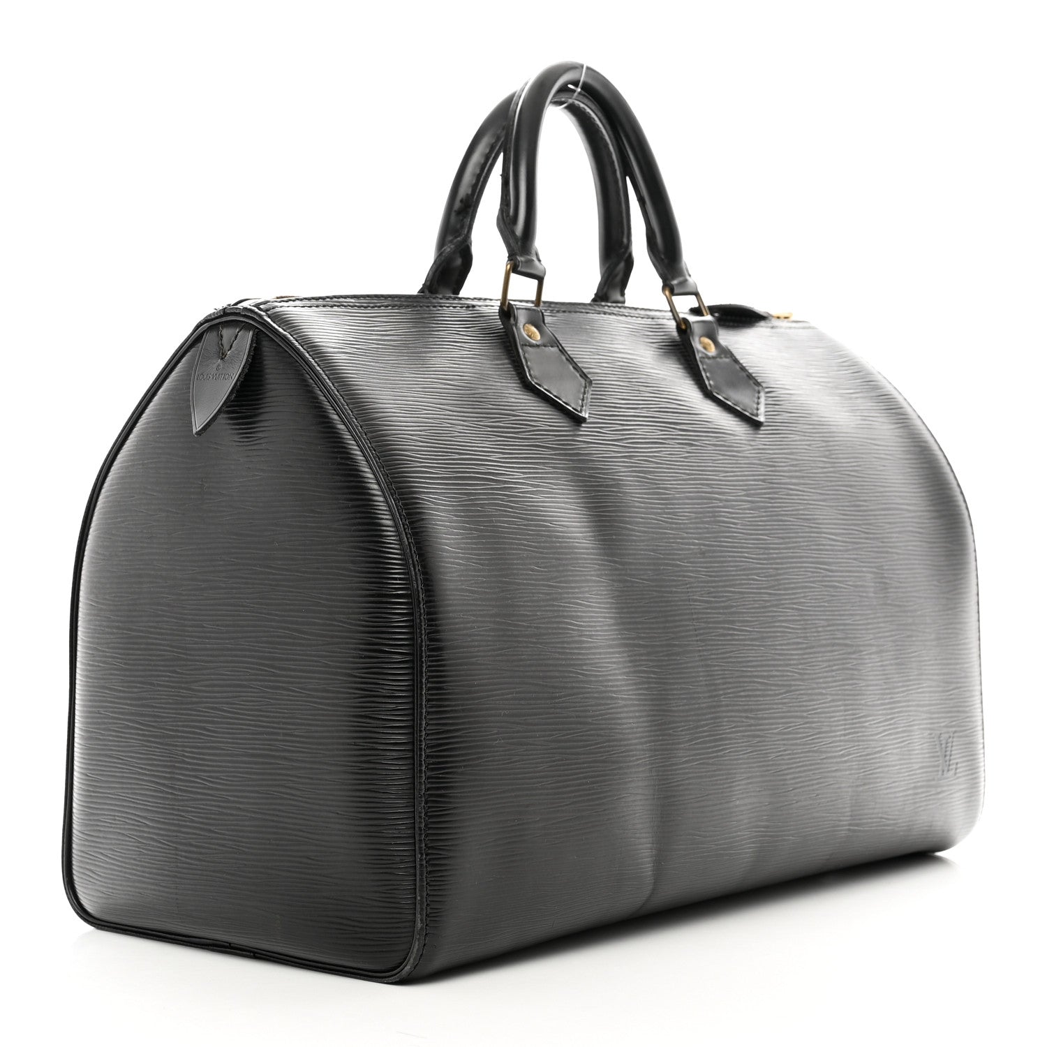 Louis Vuitton Epi Speedy 35 Black 2 of 10