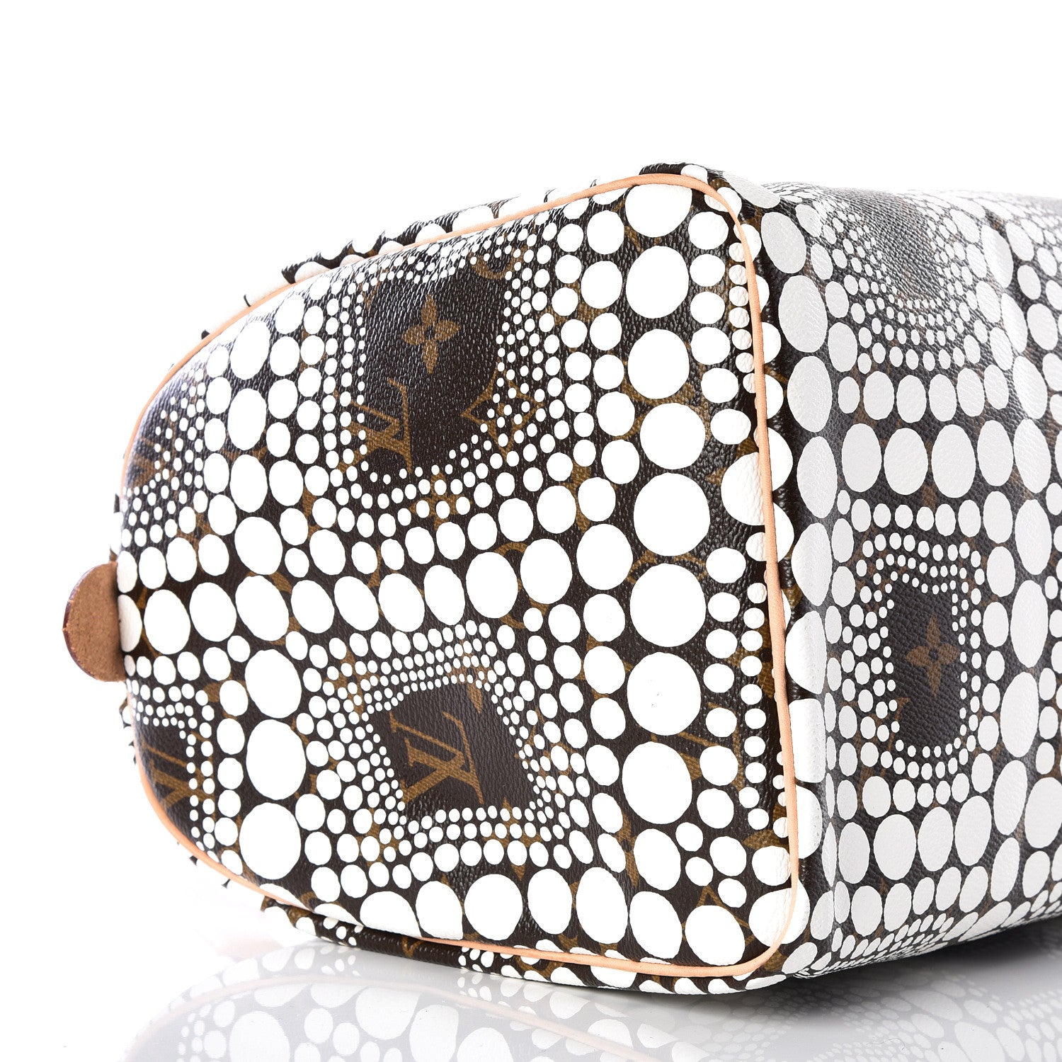Louis Vuitton Monogram Kusama Town Speedy 30 White 7 of 11