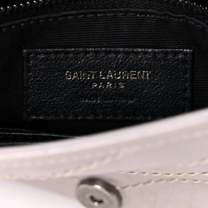 Saint Laurent Crinkled Calfskin Matelasse Monogram Niki Chain Wallet Granite 6 of 12